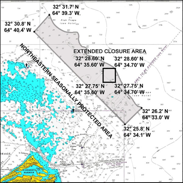 North east seasonally protected area