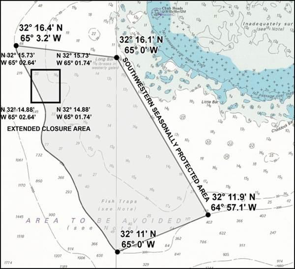 South east protected area map