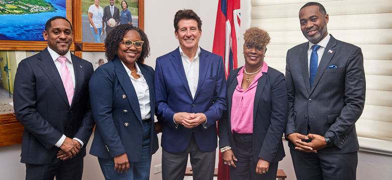 Premier meets with Lord Sebastian Coe 